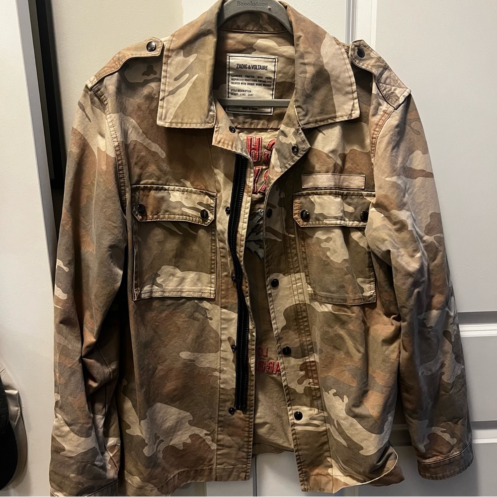 Zadig & Voltaire Camo Jacket